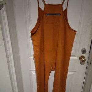 Women's Orange Jumpsuit